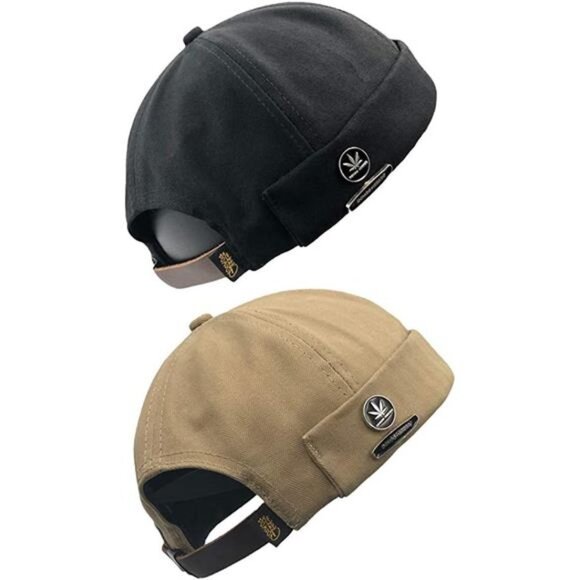 NEW Pack of 2 Brimless Hats - Picture 1 of 7